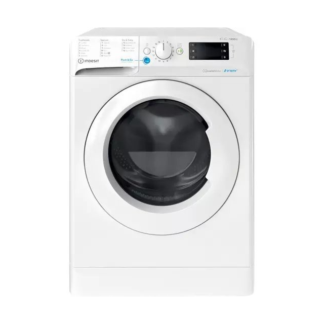 Indesit BDE86436XWUKN 8kg/6kg 1400 Spin Washer Dryer - White