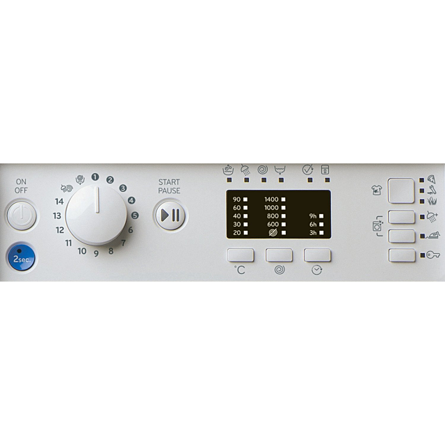 Indesit BI WMIL 81485 U BIWMIL81485UK 8kg 1400 Spin Built In Washing Machine