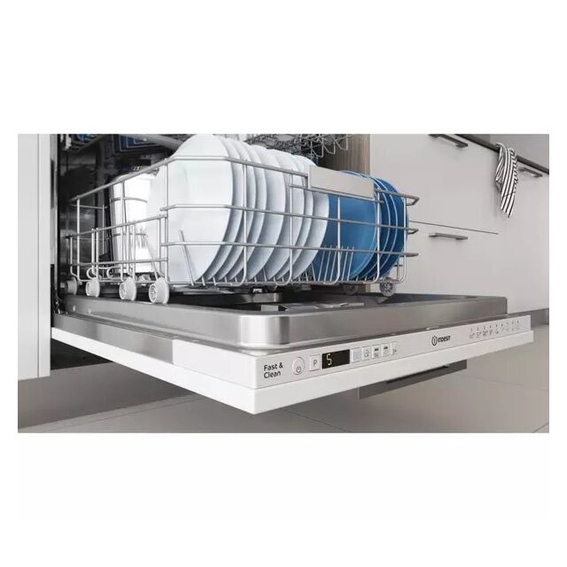 Indesit DIO3T131FEUK Integrated Dishwasher - 14 Place Settings