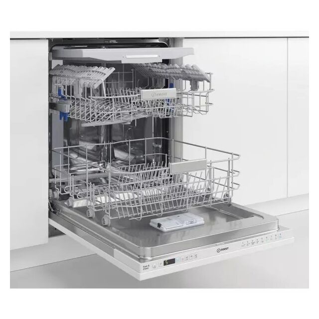Indesit DIO3T131FEUK Integrated Dishwasher - 14 Place Settings