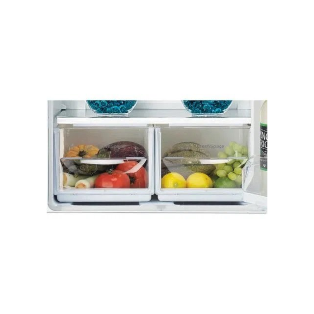Indesit IBD5517W1 Freestanding Fridge Freezer