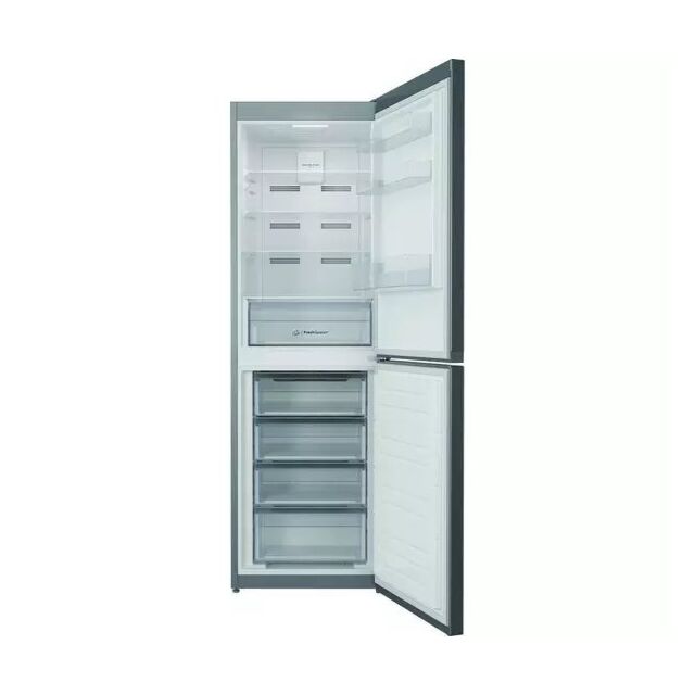 Indesit INFC850TI1S1 59.5cm 50/50 Total No Frost Fridge Freezer - Silver