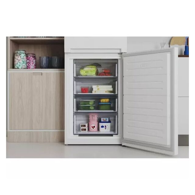 Indesit INFC850TI1WAQUA 59.5cm 50/50 Total No Frost Fridge Freezer - White
