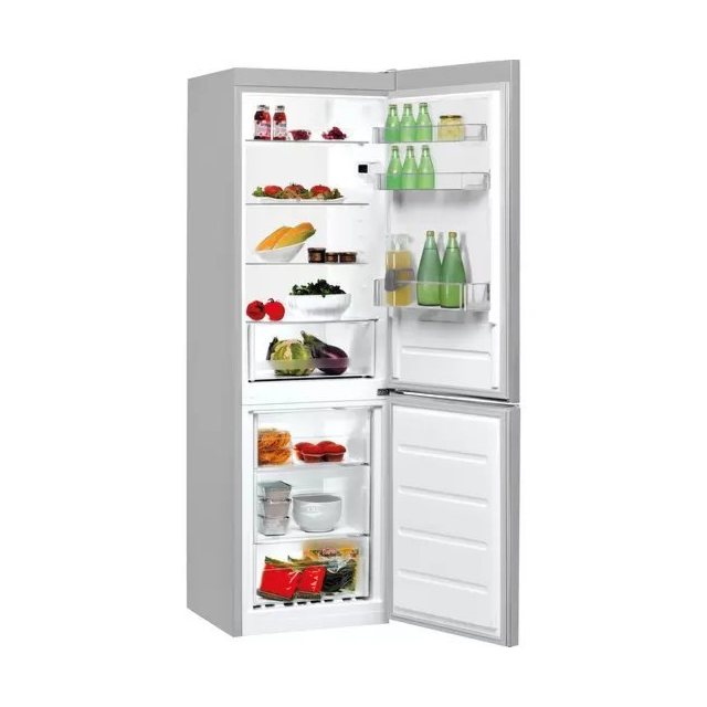 Indesit LI8S1ES 59.5cm 60/40 Fridge Freezer - Silver