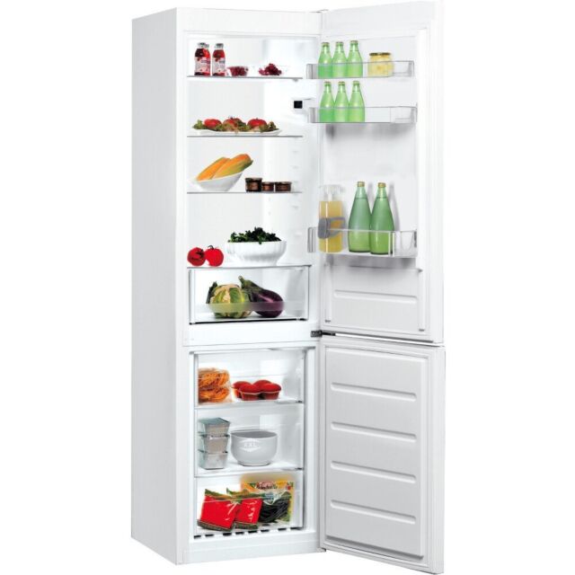 Indesit LI8S1EWUK 59.5cm 60/40 Freestanding Fridge Freezer - White