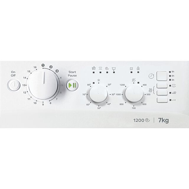 Indesit MTWC71252WUK 7kg 1200 Spin Washing Machine - White