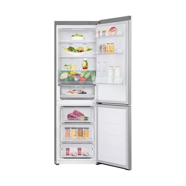 LG GBV3110EPY Fridge Freezer 60/40 No Frost Fridge Freezer - Prime Silver