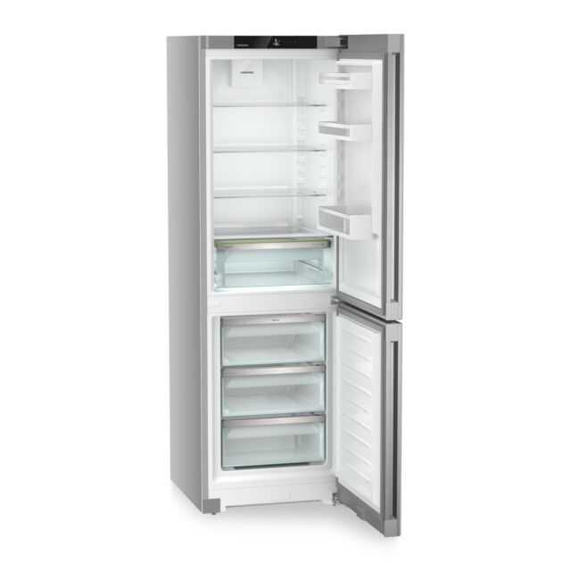 Liebherr LBHCNSFD5203 59.7cm 60/40 No Frost Fridge Freezer - Silver
