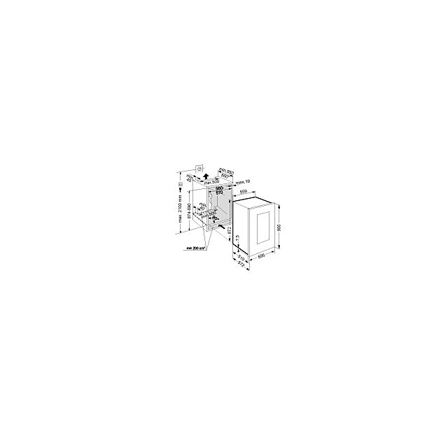 Liebherr EWTGB1683 TipOpen, SoftSystem, Telescopic rails