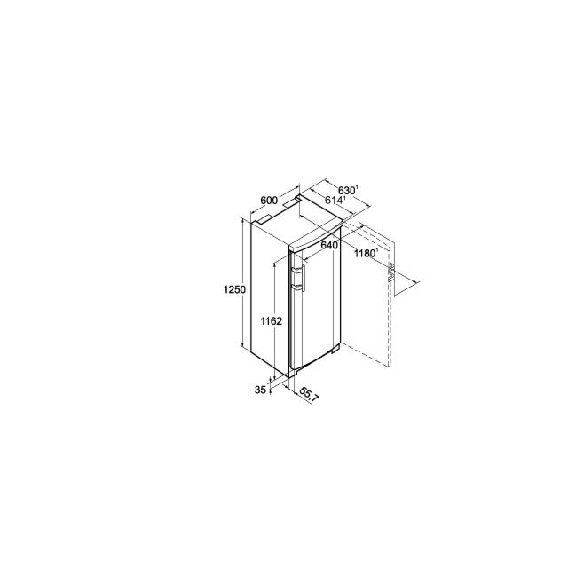 Liebherr GNP1913 5 Freezer Drawers, NoFrost