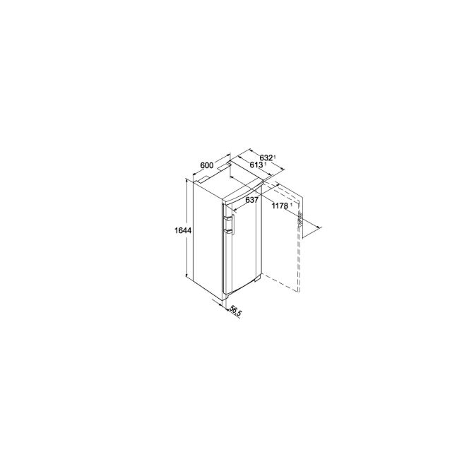 Liebherr GP2733 7 Freezer Drawers, SmartFrost, FrostProtect
