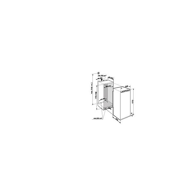 Liebherr SIGN3556 SoftSystem, 8 Freezer Drawers, NoFrost, Side By Side Compatible, Door on Door