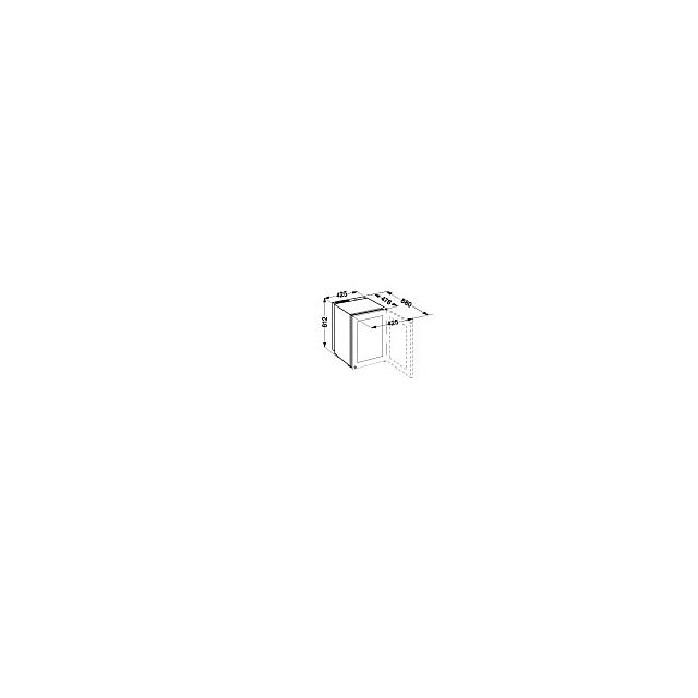 Liebherr ZKES453 Cigar Cabinet, 2 shelves, 2 presentation boxes