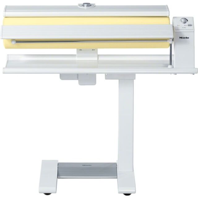Miele B 990 Aluminum look design elements, variable speed and temperature, Fold-away design