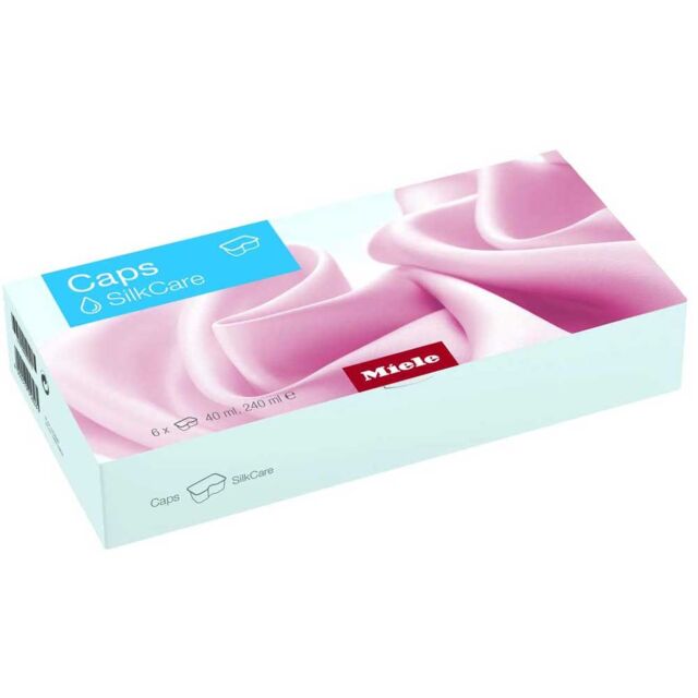 Miele CAPS: SILKCARE 6-pack silk and delicates detergent made with silk protiens