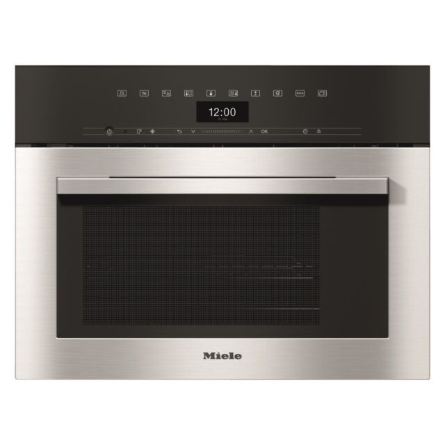 Miele DGM7340 Steam Oven and Microwave, SensorTronic ; 40 litre capacity, DualSteam technology; 80-1