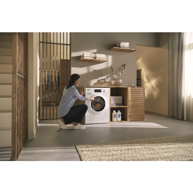 Miele WCD020WPS  8kg 1400 Spin Washing Machine - Lotus White