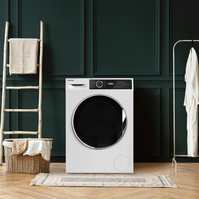Montpellier MWM814BLW Montpellier MWM814BLW 8kg 1400 Spin Washing Machine - White