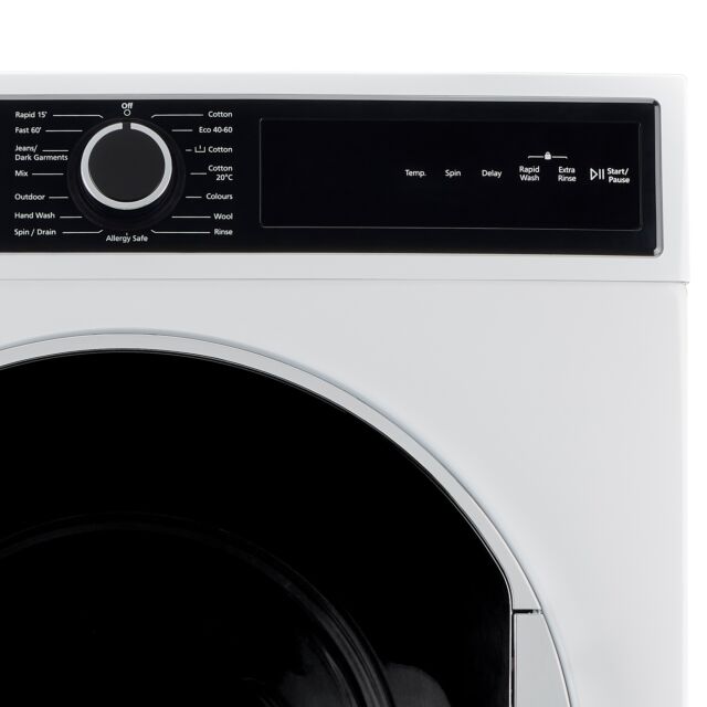 Montpellier MWM814BLW Montpellier MWM814BLW 8kg 1400 Spin Washing Machine - White
