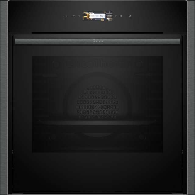 Neff B54CR71G0B 60cm Slide and Hide Built In Electric Single Oven