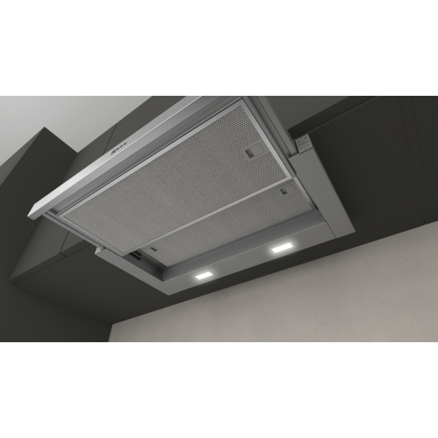 Neff D46ED22N1B 60cm wide, Logo design handle, 3 speed + 1 Intensive, Easy Electronic Controls, LED 