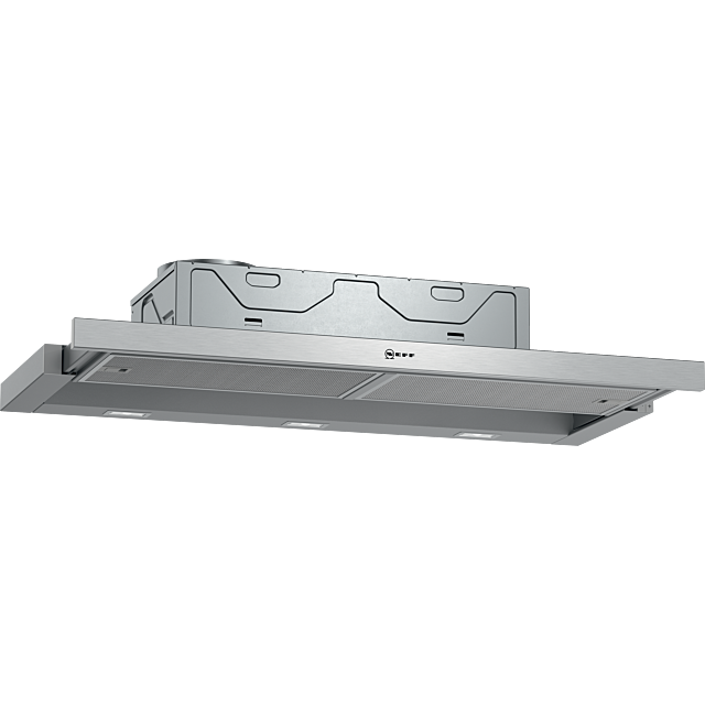 Neff D49ED22N1B 90cm wide, Logo design handle, 3 speed + 1 Intensive, Easy Electronic Controls, LED 