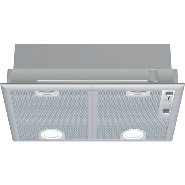 Neff D5655X1GB 53cm, 3 speeds + intensive, LED lights. Optional Standard Recirculation Kit: Z5155X0