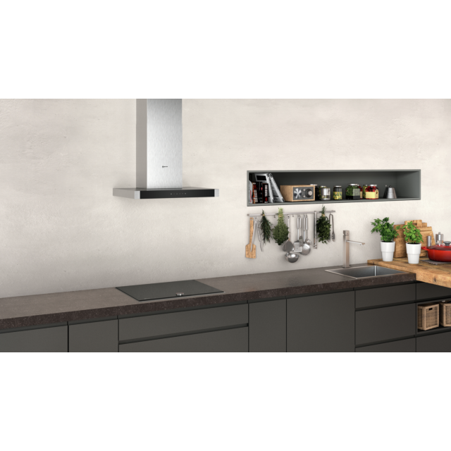 Neff D64BHM1N0B 60cm, Inlay Box Design, 3 speed + intensive, electronic, Touch Control, LED lights. 