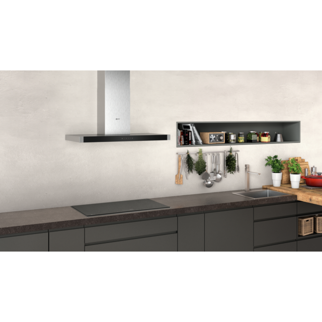 Neff D94BHM1N0B 90cm, Inlay Box Design, 3 speed + intensive, electronic, Touch Control, LED lights. 