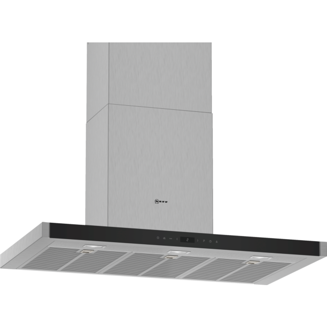 Neff D95BMP5N0B 90cm, Inlay Box Design, Touch Control, 3 speed + 2 intensive, LED lights. Optional C