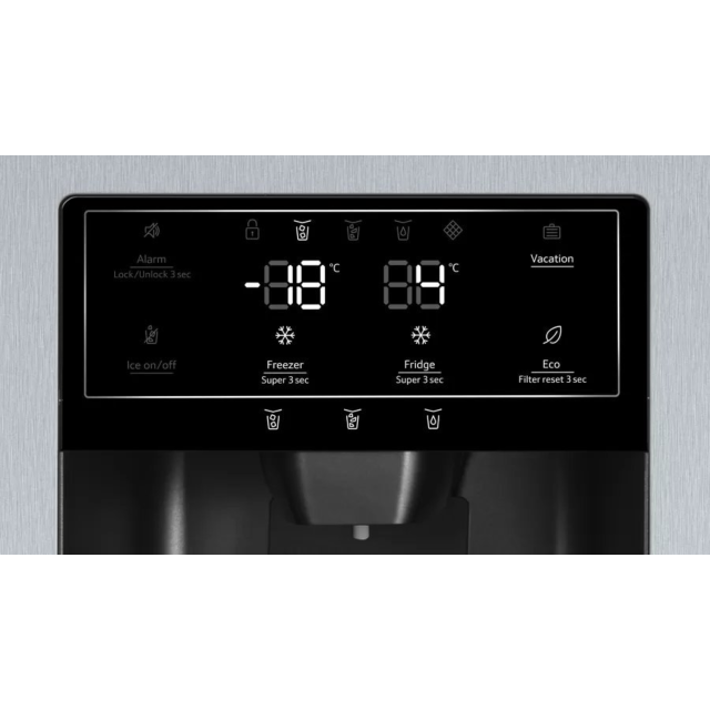 Neff KA3923IE0G Frost Free American Style Fridge Freezer