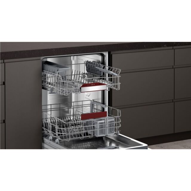 Neff S353HAX02G Built-In Full Size Dishwasher - Steel 13 Place Settings