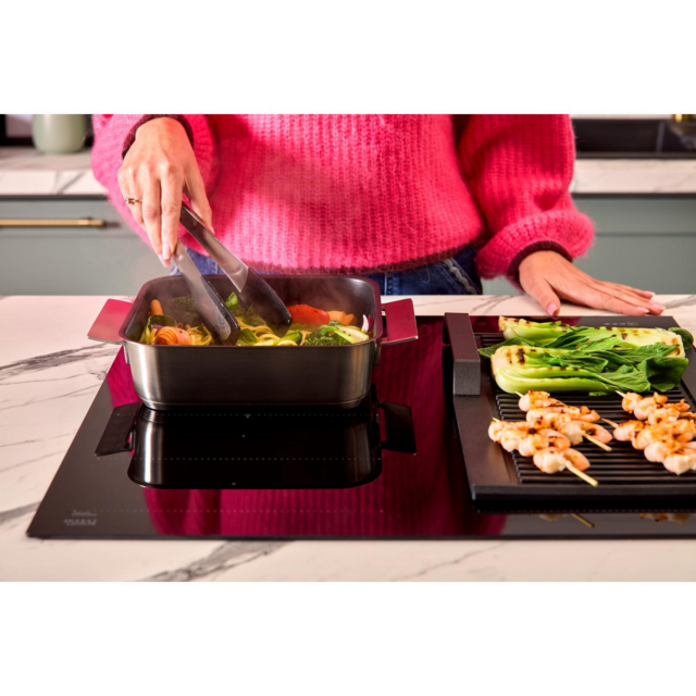 Neff T66FHX4L0 59.2cm Black Induction Hob