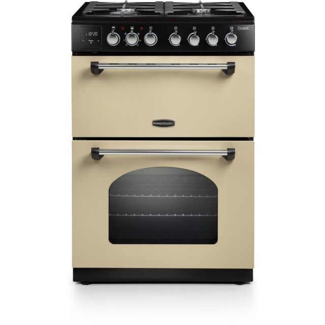 Rangemaster CLA60DFFCR/C 128090 CLASSIC 60 DF CREAM/CHROME