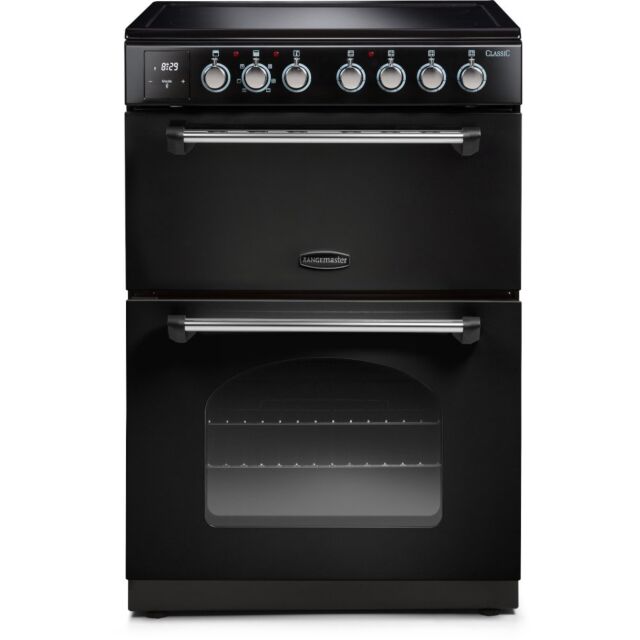 Rangemaster CLA60EIBL/C 128120 CLASSIC 60 INDUCTION BLACK/CHROME