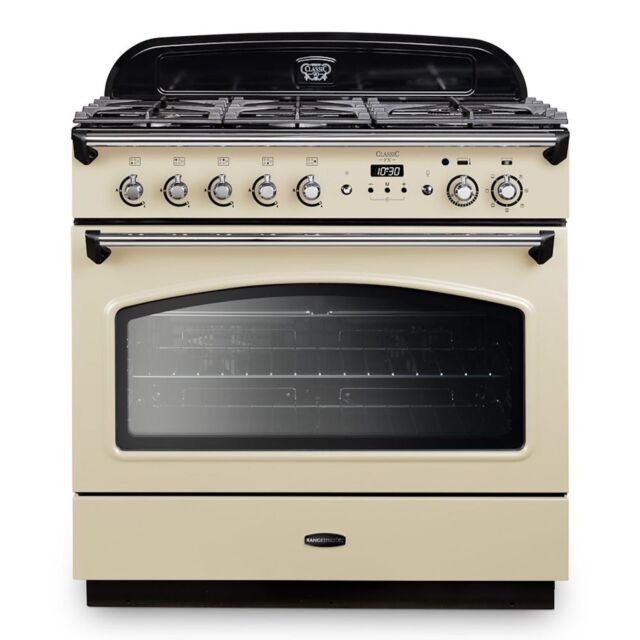 Rangemaster CLAS90FXDFFCR/C 128230 CLASSIC FX 90 DF CREAM GB/IE