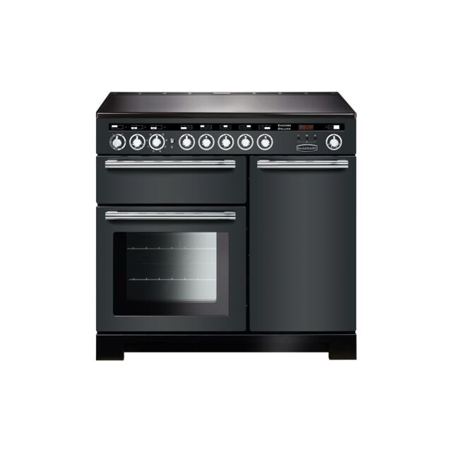 Rangemaster EDL100EISL/C 117350 ENCORE DL 100 IND. SLATE CHROME TRIM