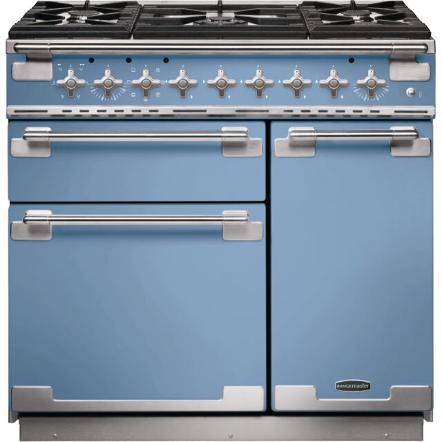 Rangemaster ELS90DFFCA/ 108430 ELISE 90 DF CHINA BLUE