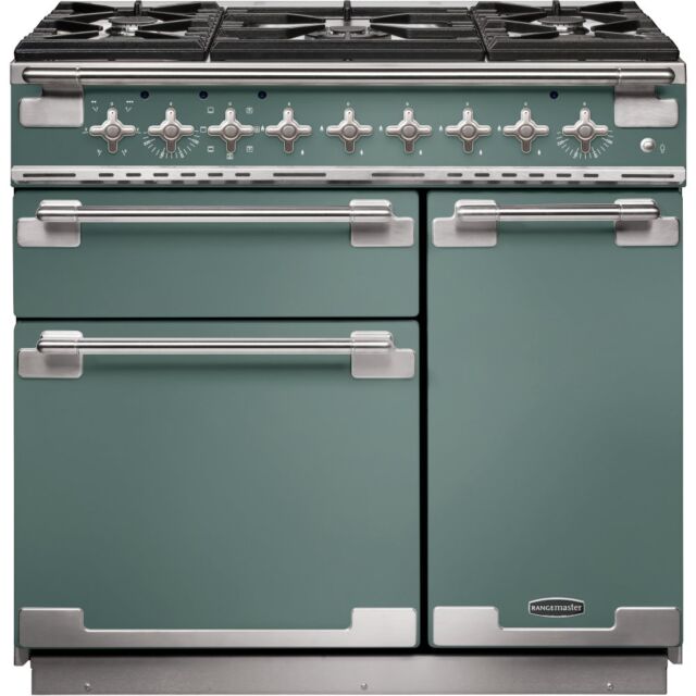 Rangemaster ELS90DFFMG/ 127110 ELISE 90 DF MINERAL GREEN
