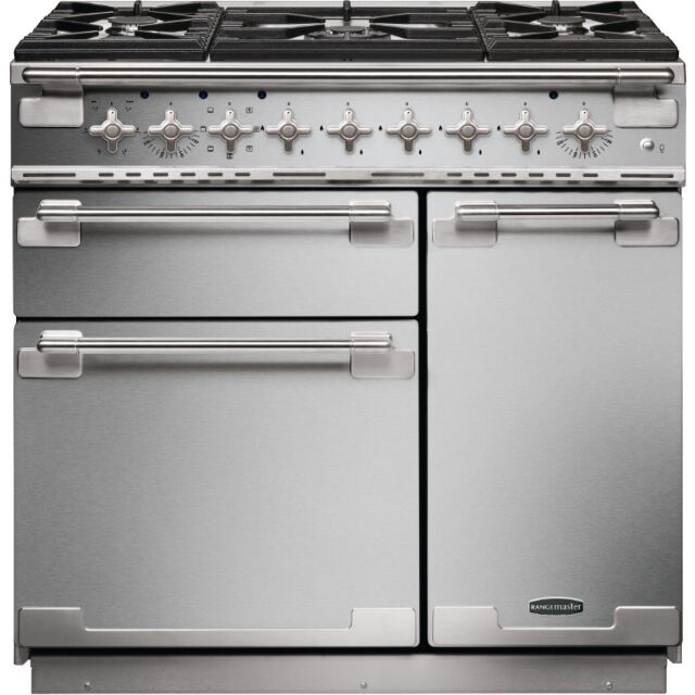 Rangemaster ELS90DFFSS/ 108400 ELISE 90 DF ST/STEEL