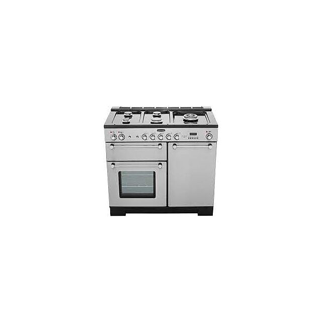 Rangemaster KCH100DFFSS/C 98780 KITCHENER 100 DF ST/STEEL CHROME