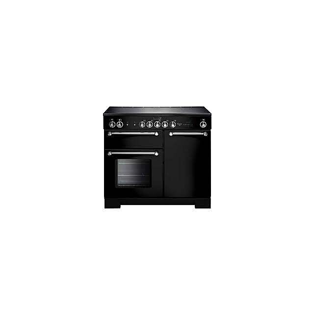 Rangemaster KCH100ECBL/C 112820 KITCHENER 100 CER. BLACK CHROME