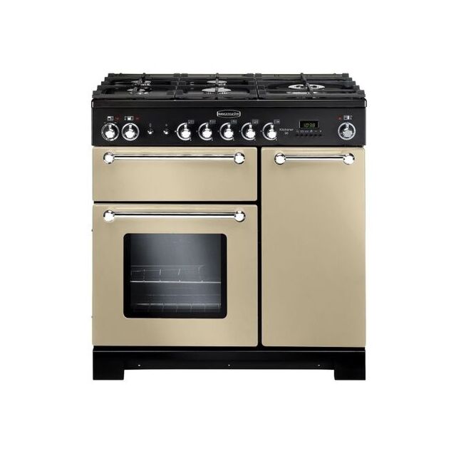 Rangemaster KCH90DFFCR/C 81440 KITCHENER 90 DF CREAM CHROME