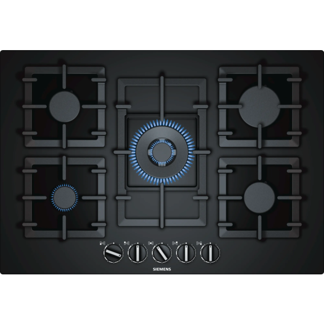 Siemens EP7A6QB90 75.2cm Gas Hob - Black