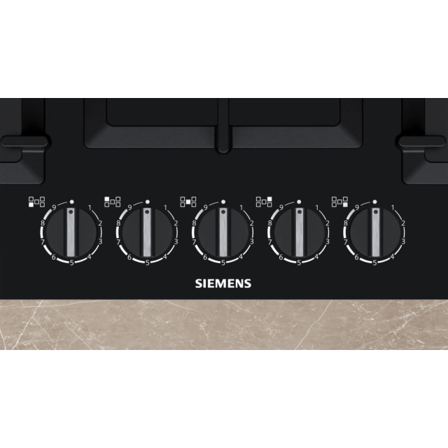 Siemens EP7A6QB90 75.2cm Gas Hob - Black