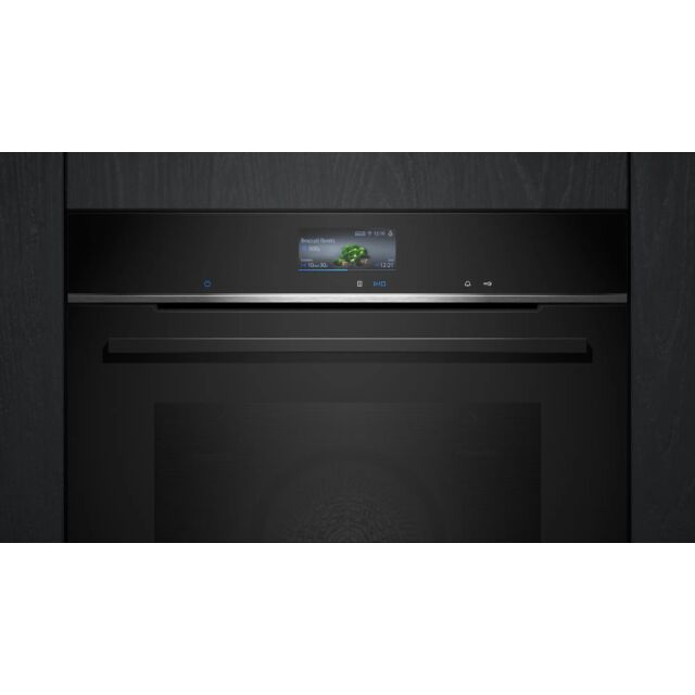 Siemens HB736G1B1B 59.4cm Built In Electric Single Oven - Black