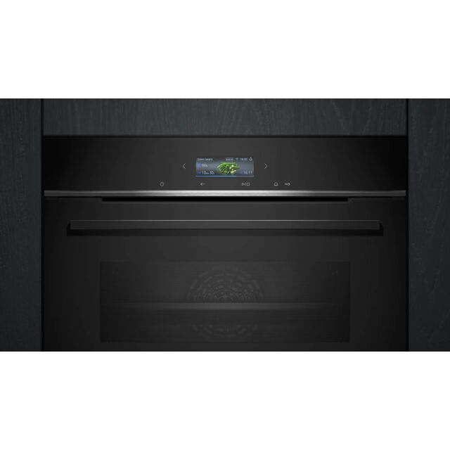Siemens HB772G1B1B 59.4 cm Built In Single Electric Oven - Black