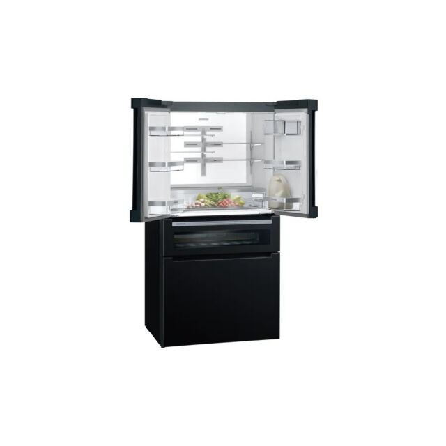 Siemens KF96RSBEA 183x91x73.6 multi door style fridge with hyperFresh Premium 0° drawer, Home Connec