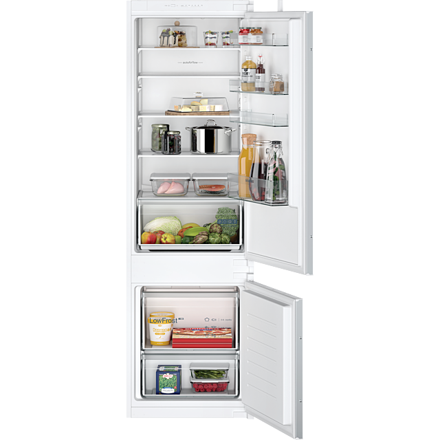 Siemens KI87VVFE0G 177x54 Low frost bottom freezer, Fresh Box, fixed hinge, 70/30 split