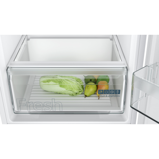 Siemens KI87VVFE0G 177x54 Low frost bottom freezer, Fresh Box, fixed hinge, 70/30 split